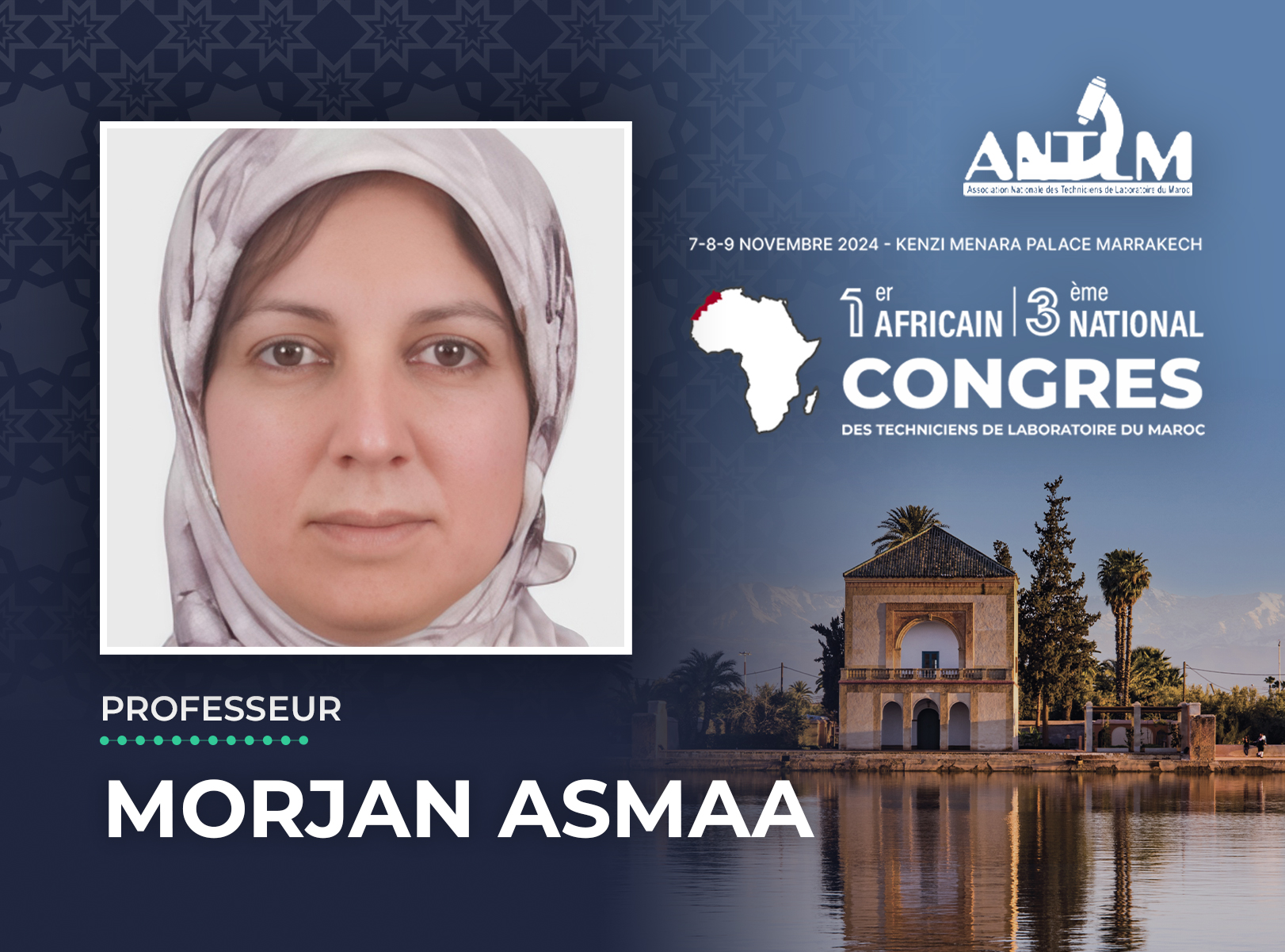 Nous sommes ravis d'accueillir Pr Morjan Asmaa, Professeur en biochimie ...