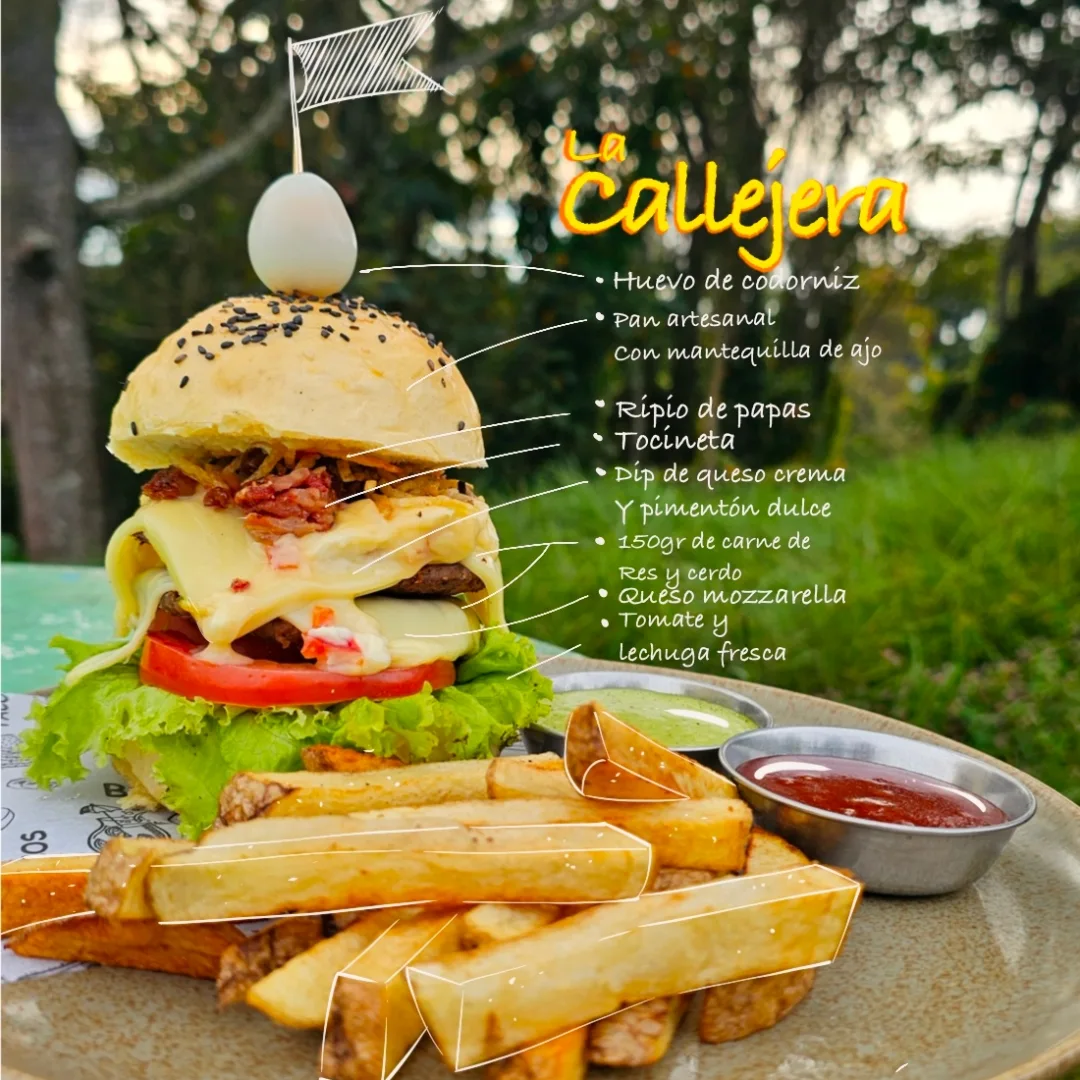 Artesano Santa Elena - ¡La Callejera, nuestra hamburguesa de temporada ...