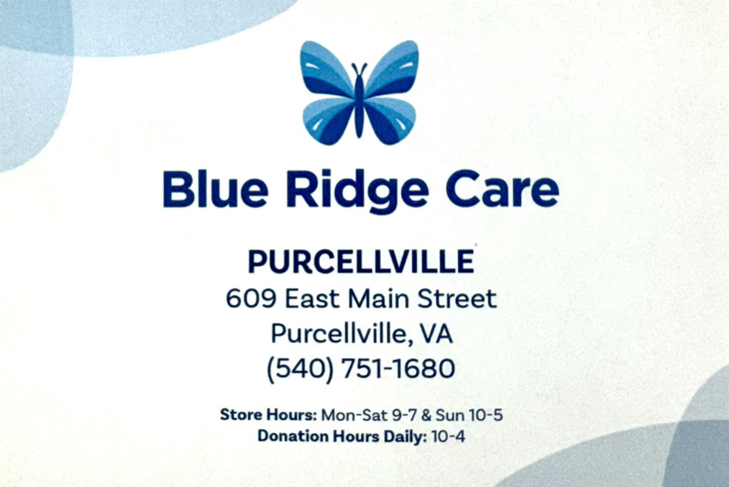 Blue Ridge Care Thrift... - Blue Ridge Care Thrift Shops