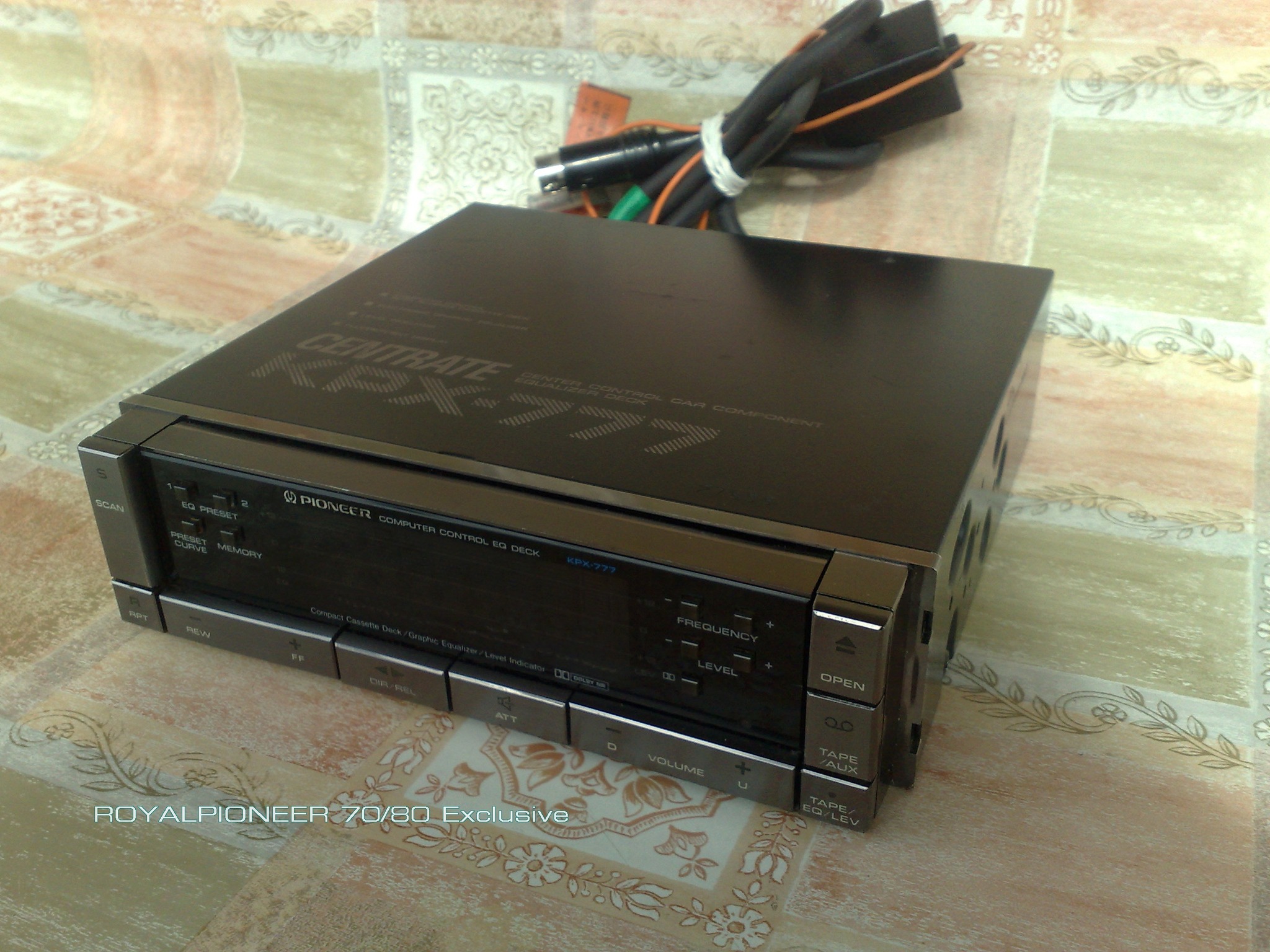 Centrate Carrozzeria Stack, KEH-770, EQ-600, GEX-T5, 1988