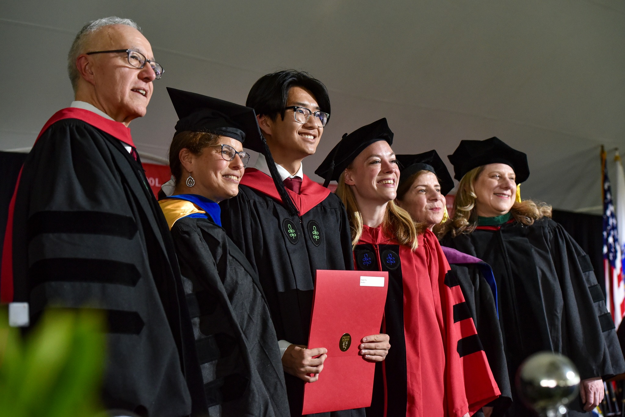 Harvard - Dean George Q. Daley tells the graduates, 