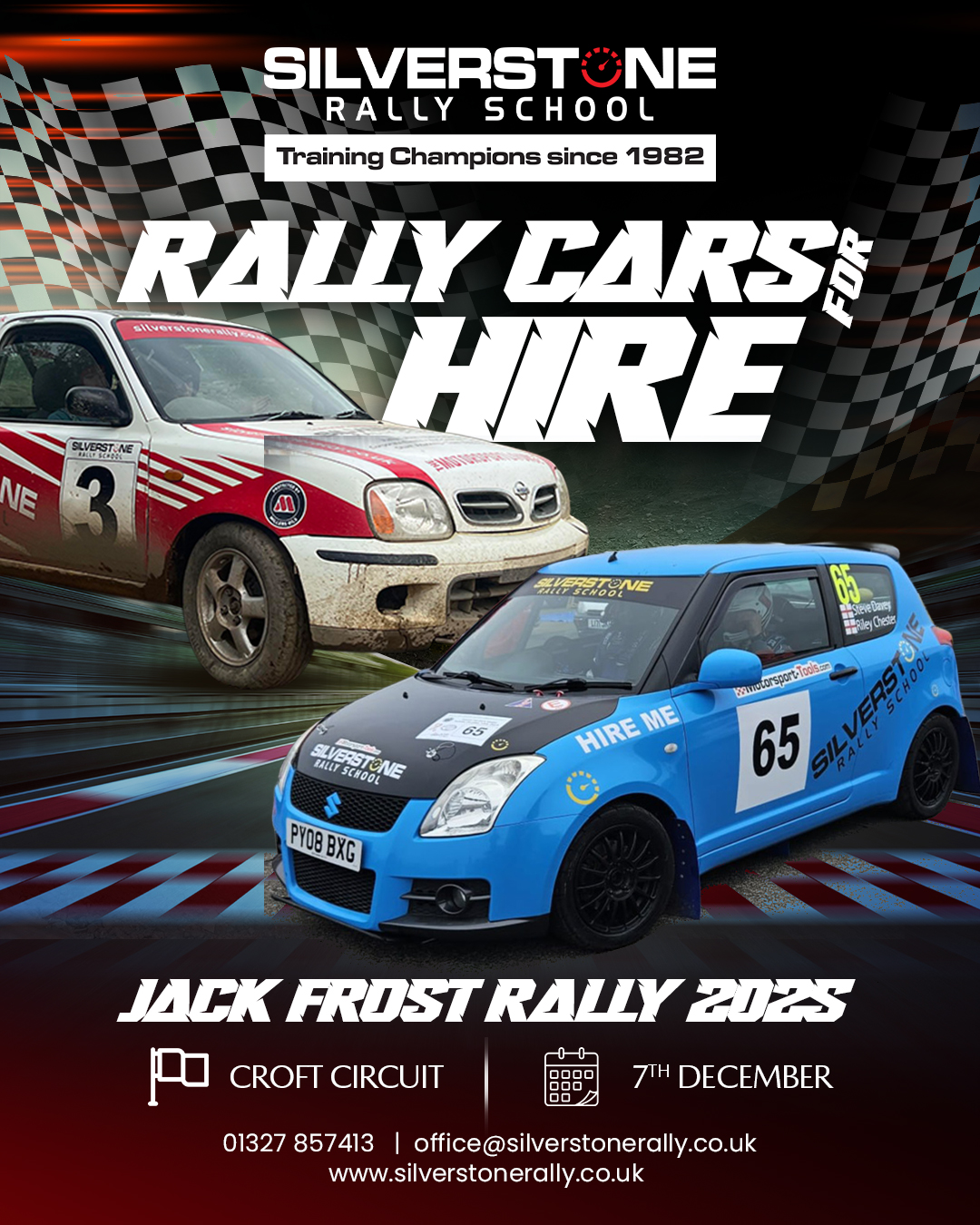 Silverstone - Calling all drivers looking to enter the Jack Frost Rally ...