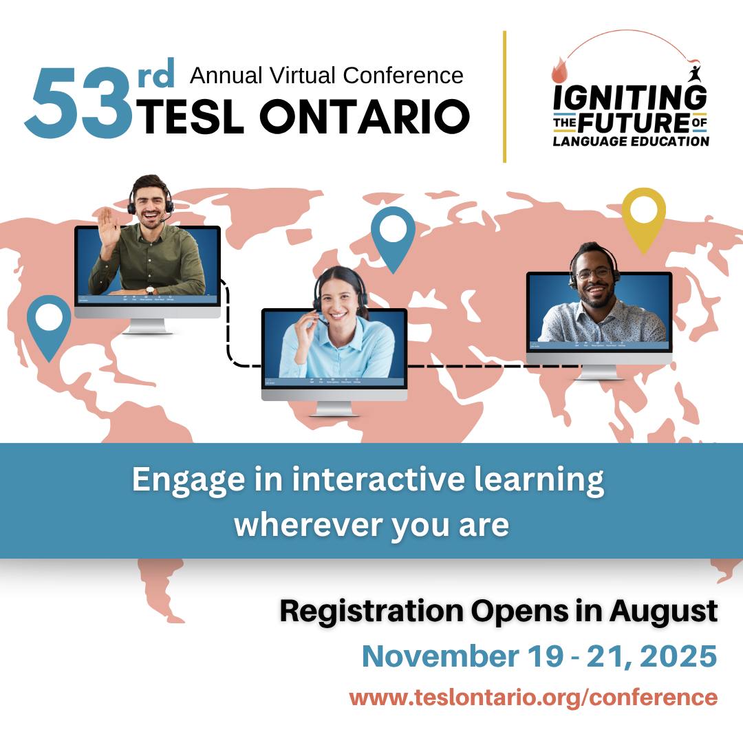 🌍... - TESL Ontario (Teachers of English as a Second Language) | Facebook
