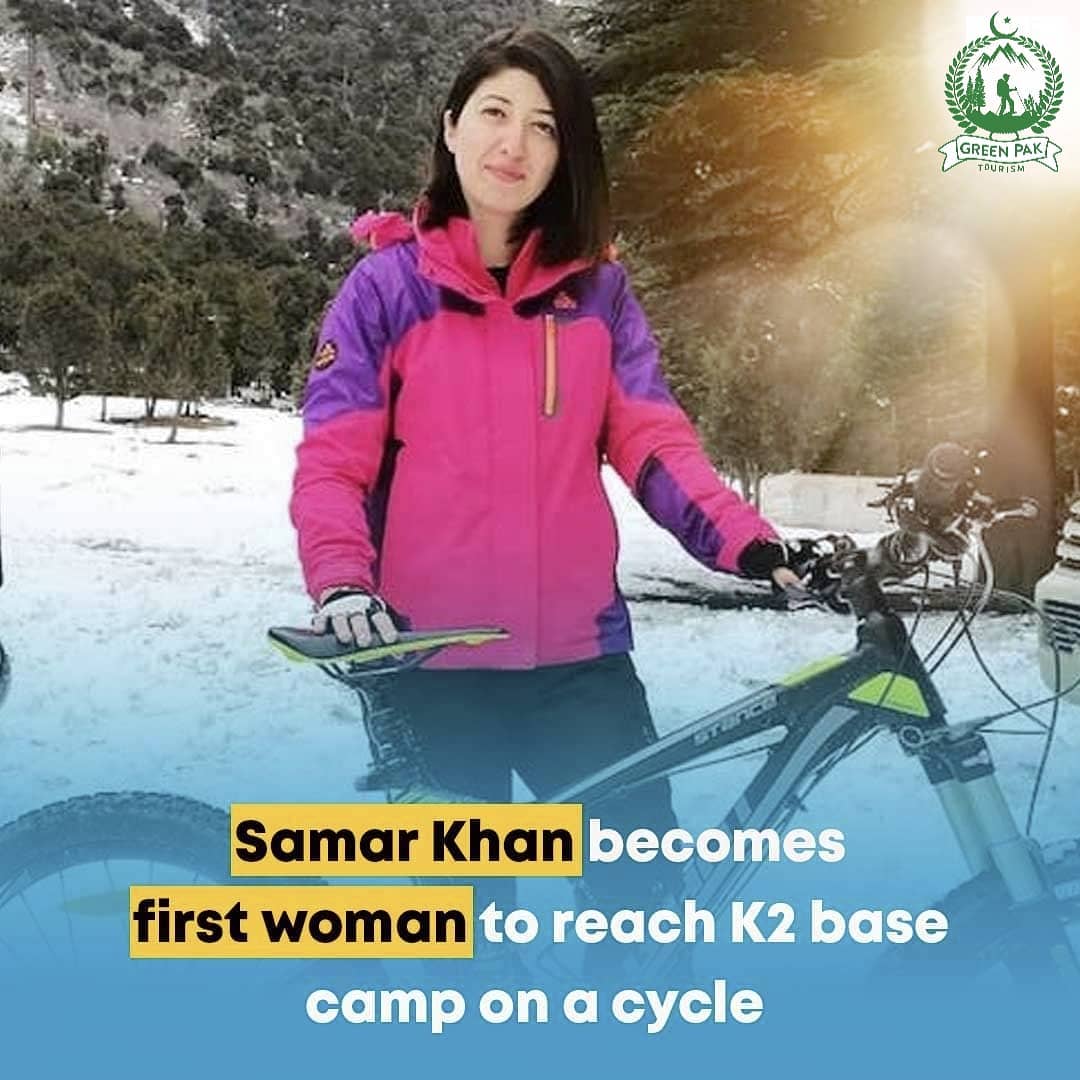 Green Pak Tour - Pakistan’s cyclist Samar Khan has become the first ...