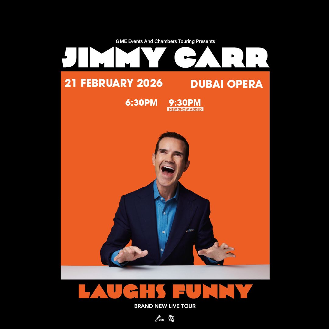 Jimmy - I’m bringing my Laughs Funny tour to Dubai in 2026. Tickets are ...