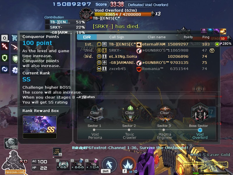-TB][ENIS[C* Void Rift Zombie... - CrossFire Tb-EnisC