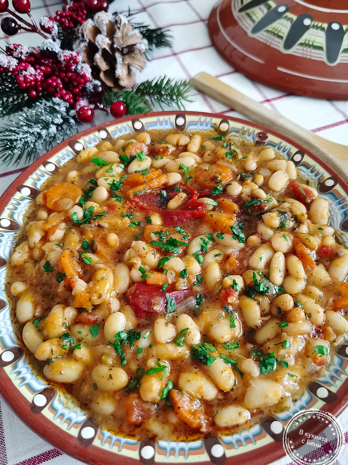 В - 2. Печен боб https://inthebeniskitchen.com/2023/12/08/%D0%BF%D0%B5 ...
