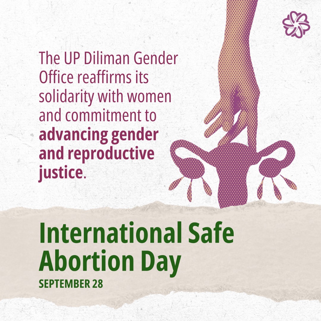 𝗣𝗿𝗼𝗺𝗼𝘁𝗶𝗻𝗴 𝗛𝘂𝗺𝗮𝗻𝗲,... - UP Diliman Gender Office | Facebook
