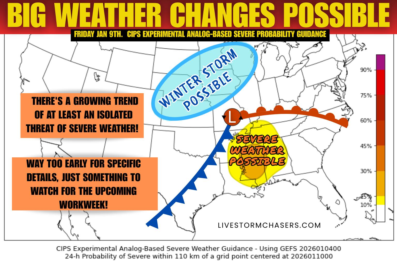 NEXT BIG WEATHER MAKER ‼ The latest... - Live Storm Chasers | Facebook