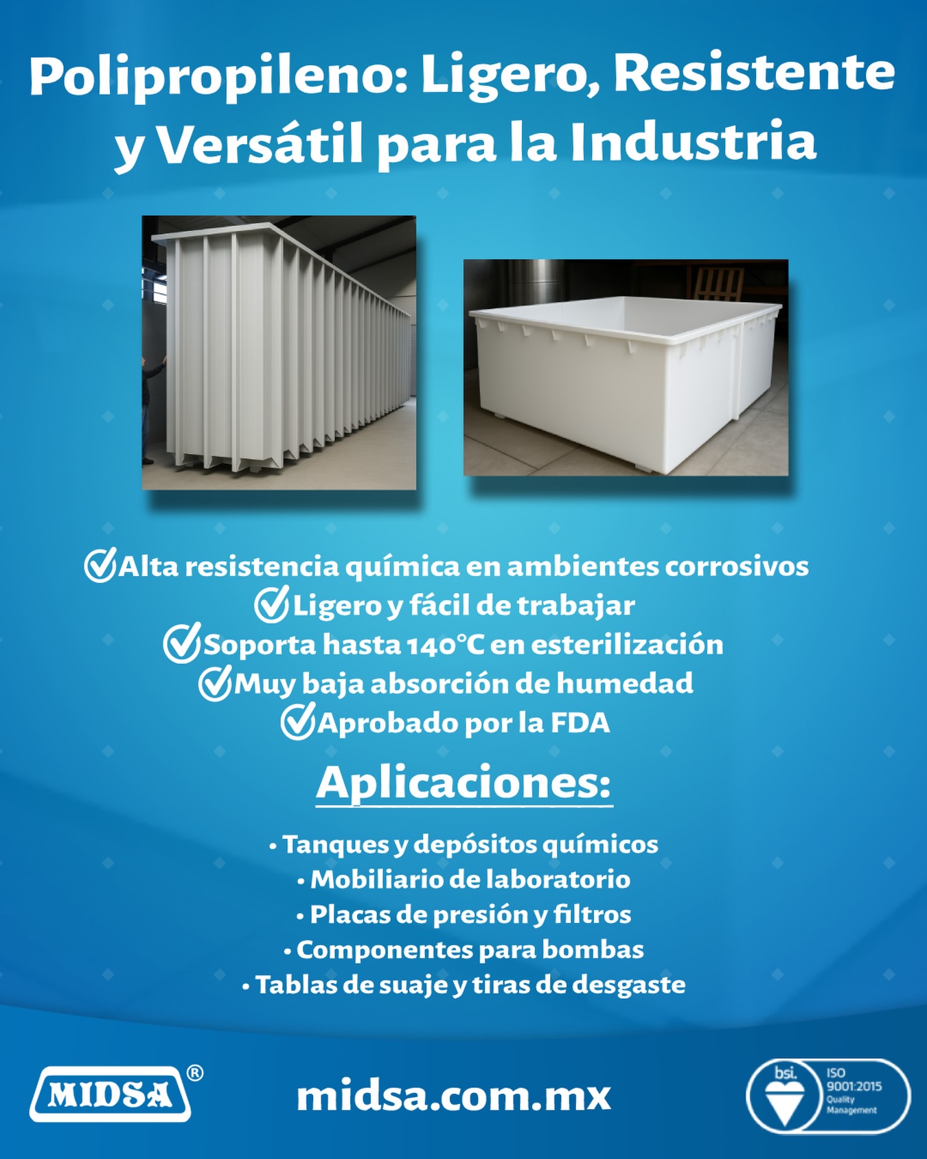 MIDSA ®.... - MIDSA ®. Mar Industrial Distribuidora SA de CV