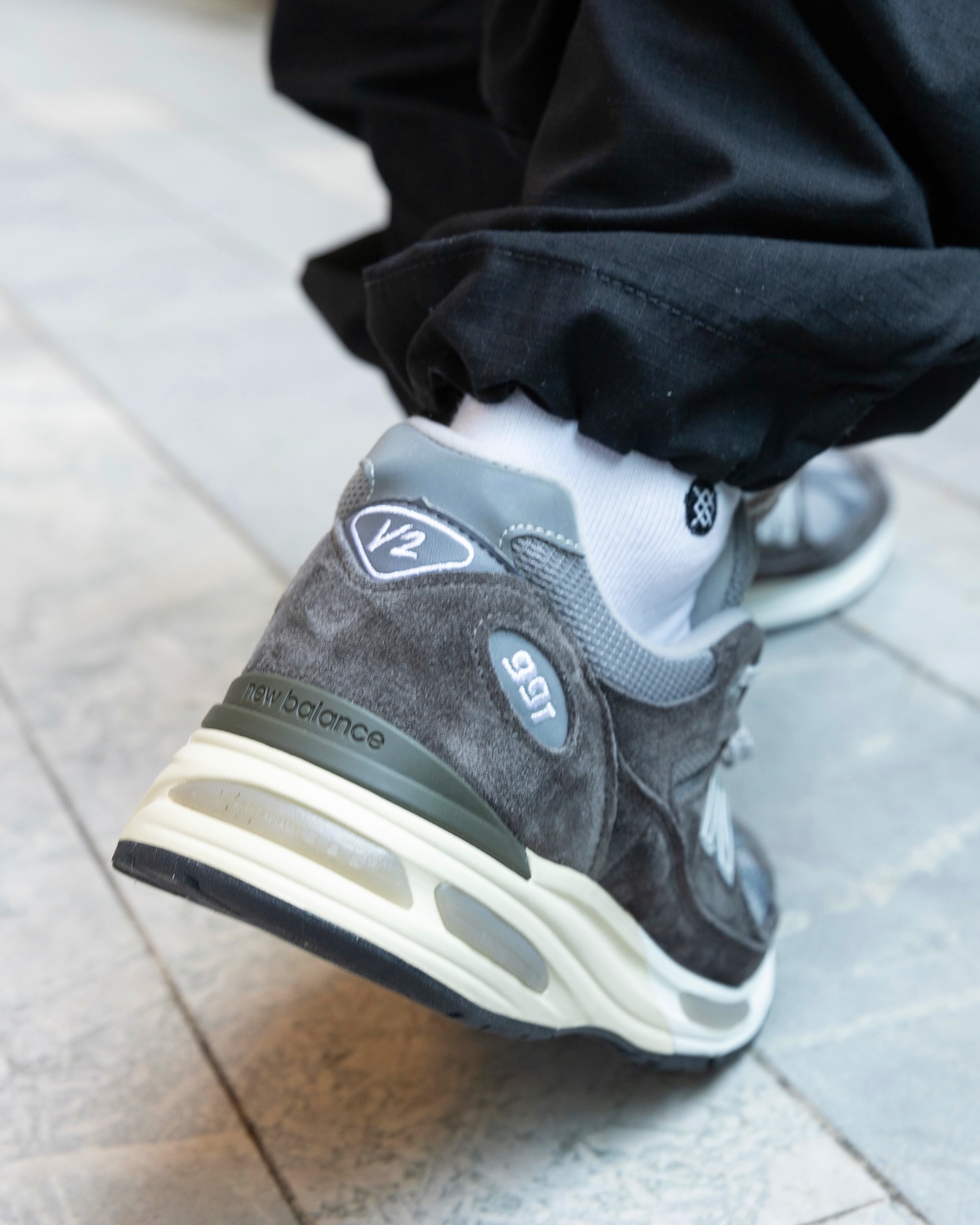 The New Balance 991v2 Made In UK “Forged Iron” available NOW in