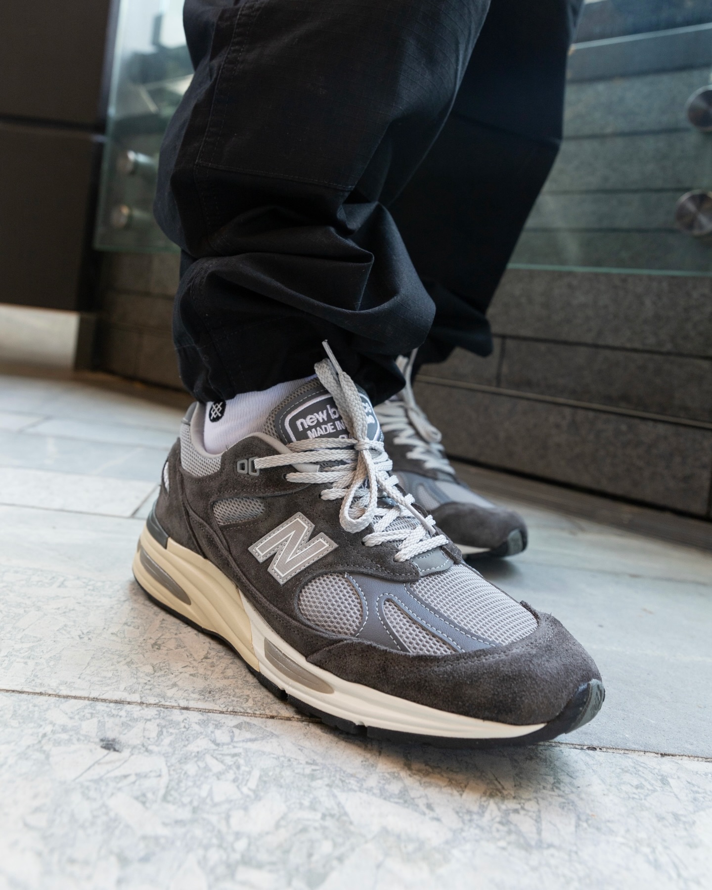 The New Balance 991v2 Made In UK “Forged Iron” available NOW in