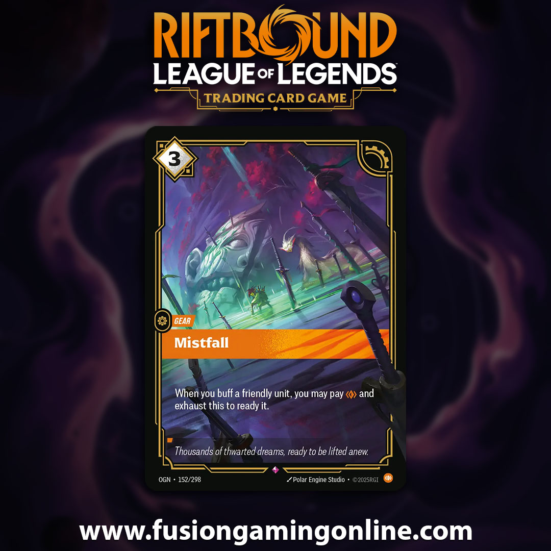 Fusion Gaming - In Riftbound, GEAR cards represent tools... | Facebook