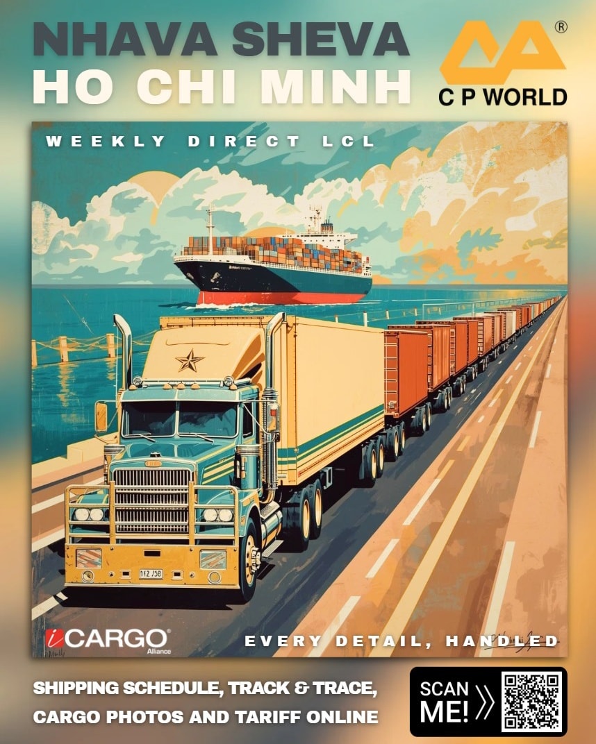 C P - From Nhava Sheva to Ho Chi Minh — Every Detail, Handled Shipping ...