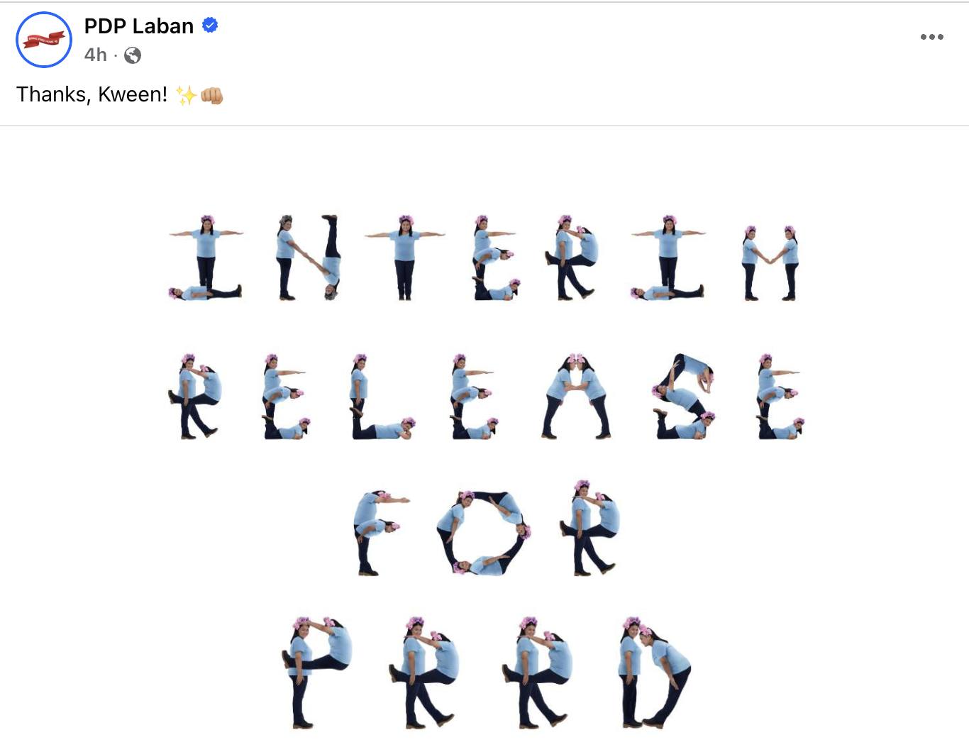 DZRH - LOOK: Nakisali na rin sa “All Purpose Kween” font trend ng ...