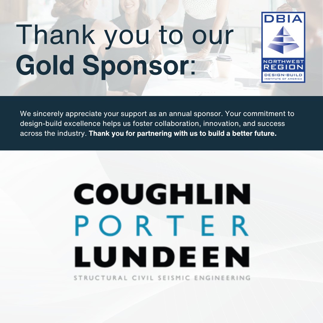 DBIA - Regional Gold Sponsor Spotlight: Coughlin Porter Lundeen We’re ...