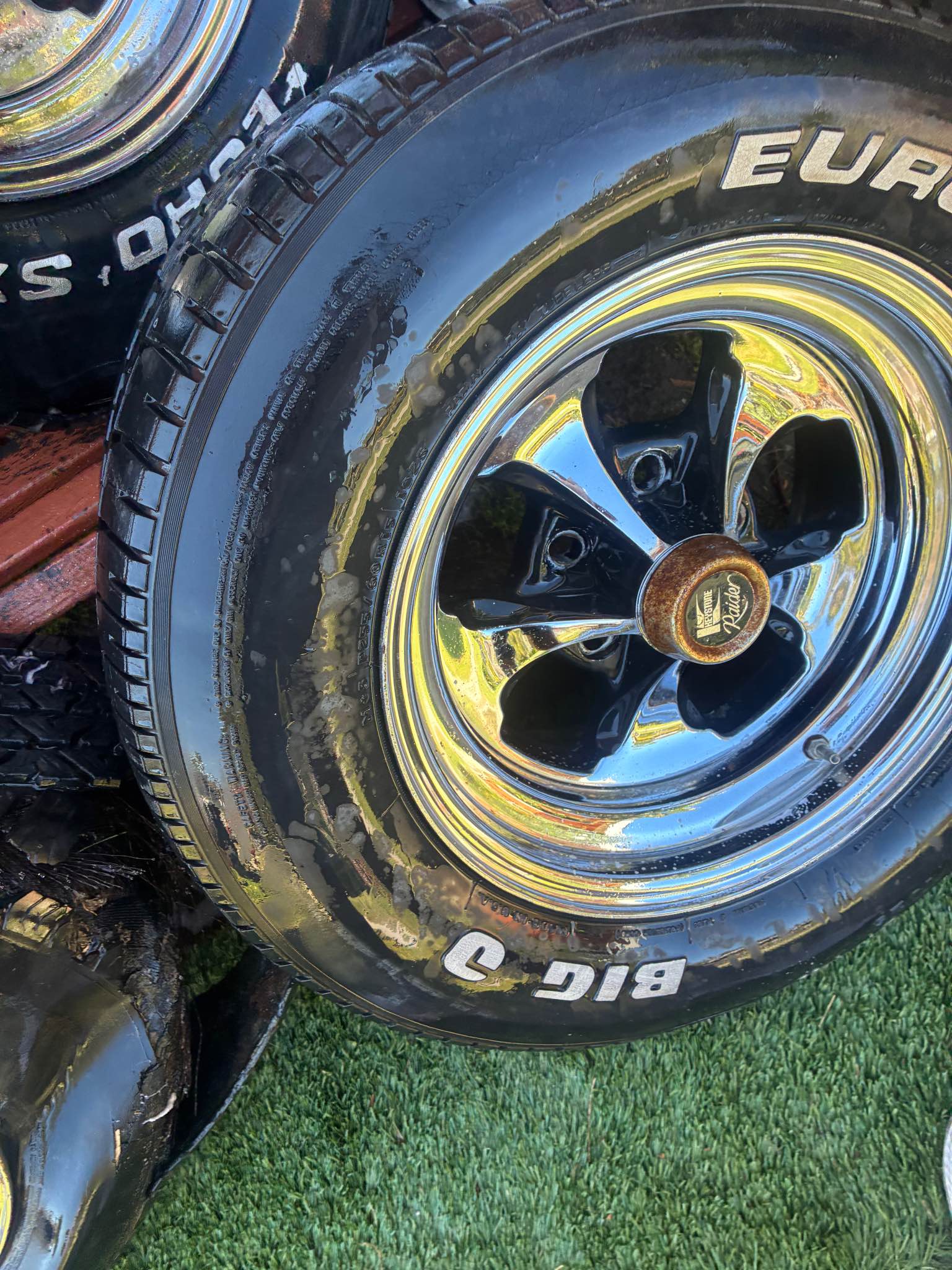 Vintage Hotrod Keystone classic muscle car rims 15x8 - Car Wheels ...