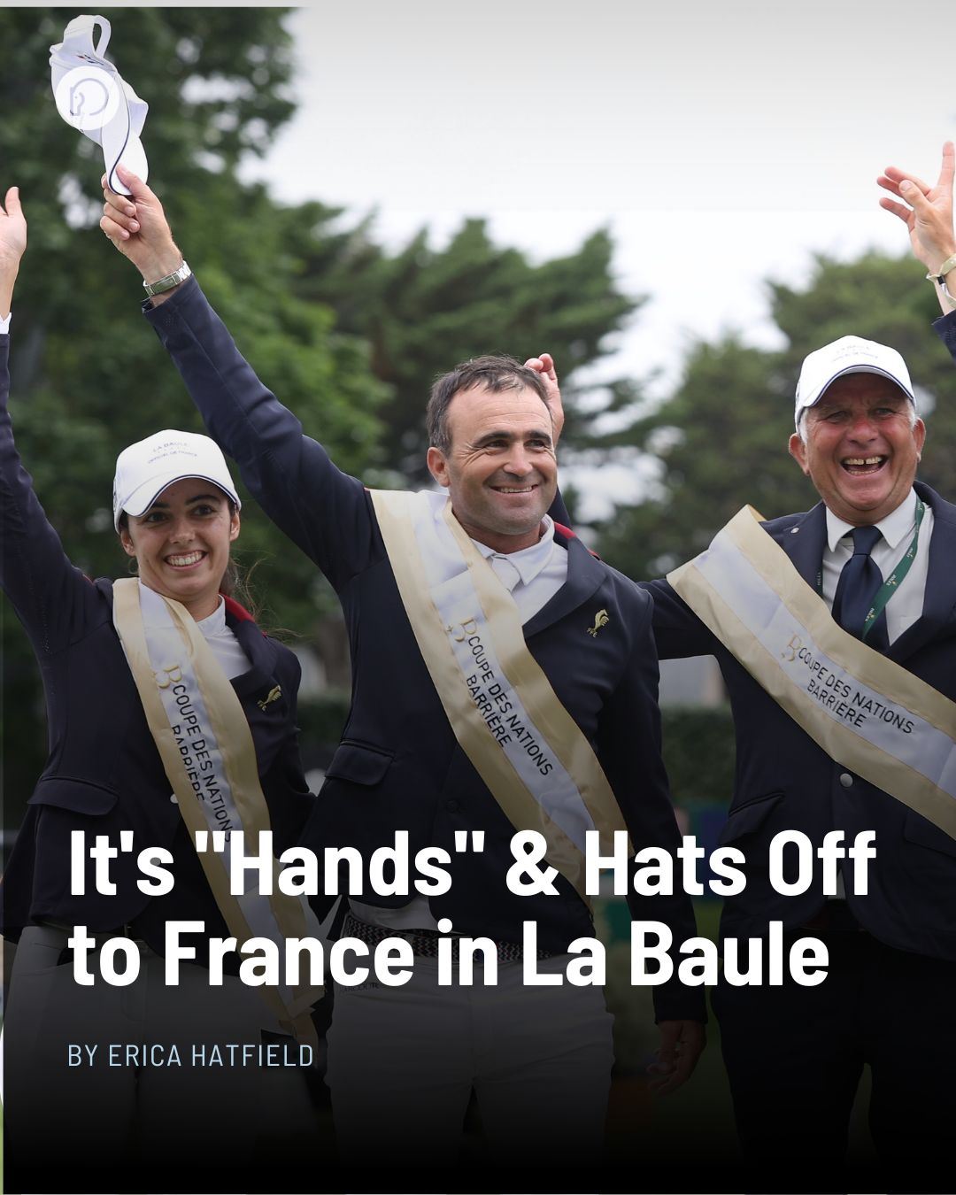 The crowd is restive. France sits on one—one! And here he is—they