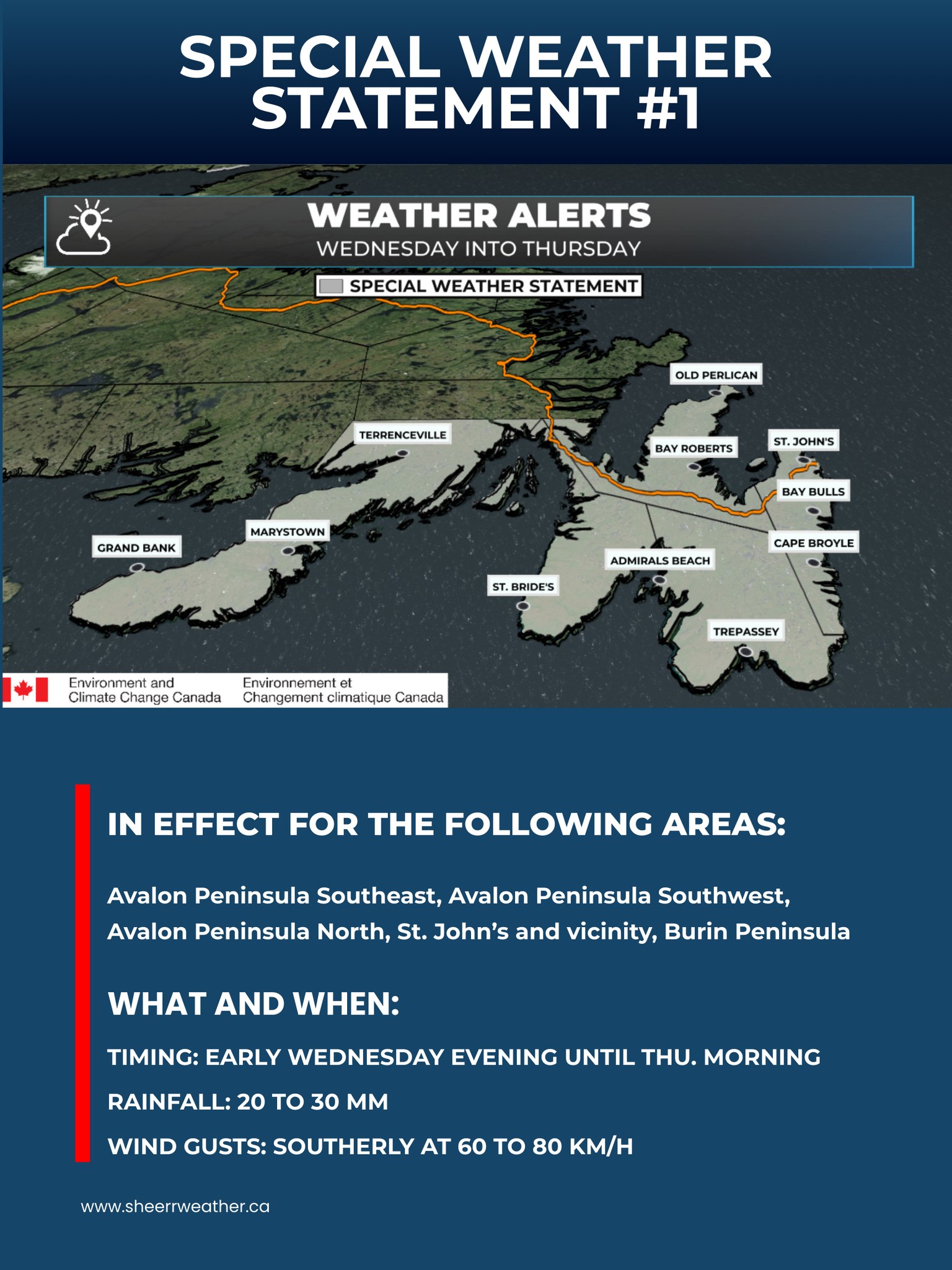 3 Special Weather Statements... - Meteorologist Eddie Sheerr | Facebook