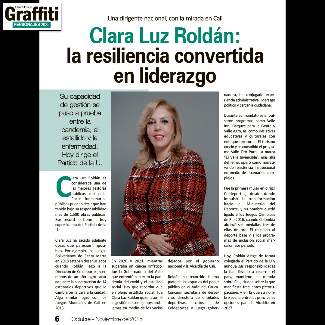 Diario - Clara Luz Roldan Gonzalez fue reconocida como uno de los ...