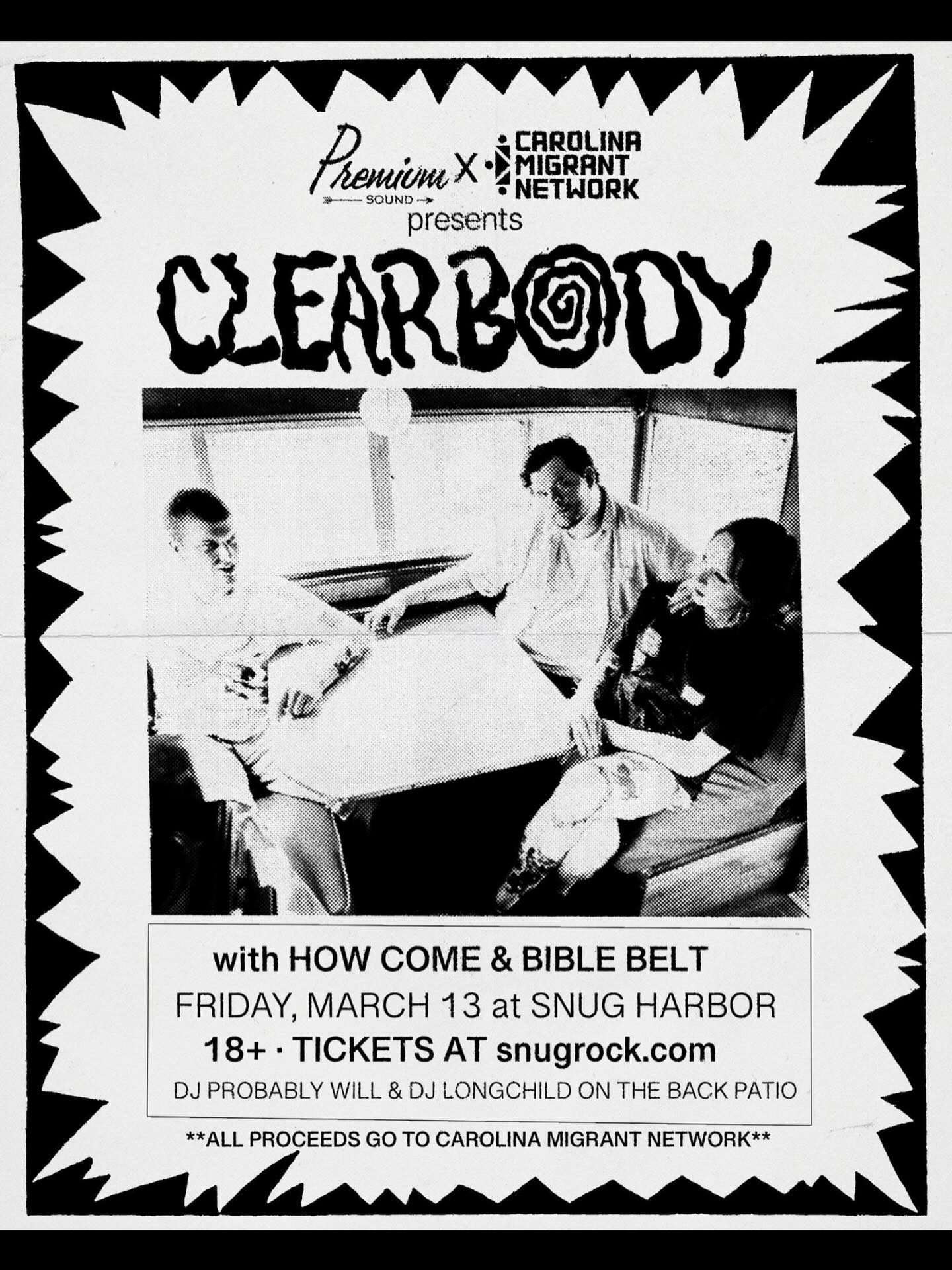 3/13/26 Doors: 8pm // Show: 9pm @premiumsoundnc presents: A 