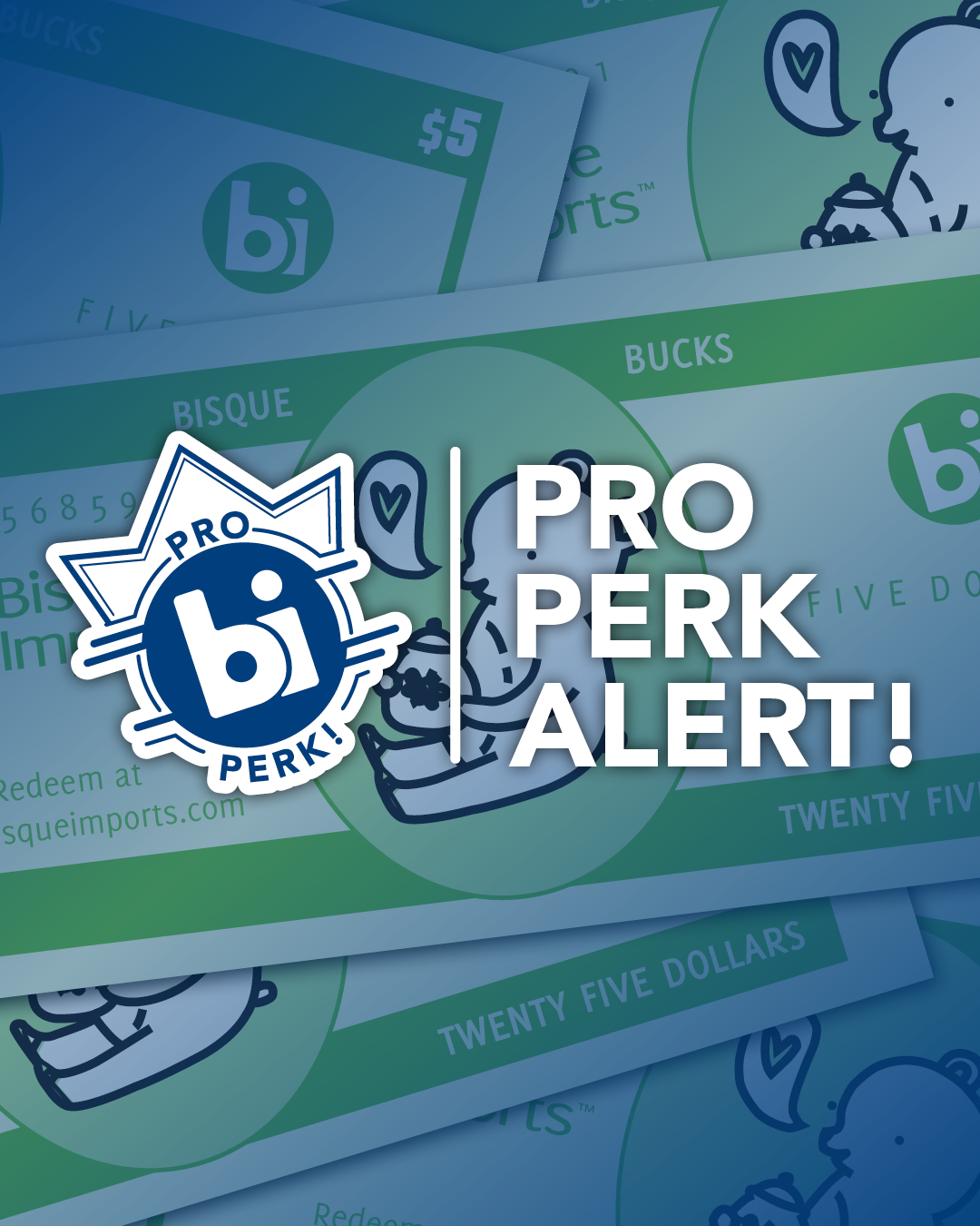 Bisque Imports - 🎄 Pro Perk Alert! 🎄 High five to our Pro... | Facebook