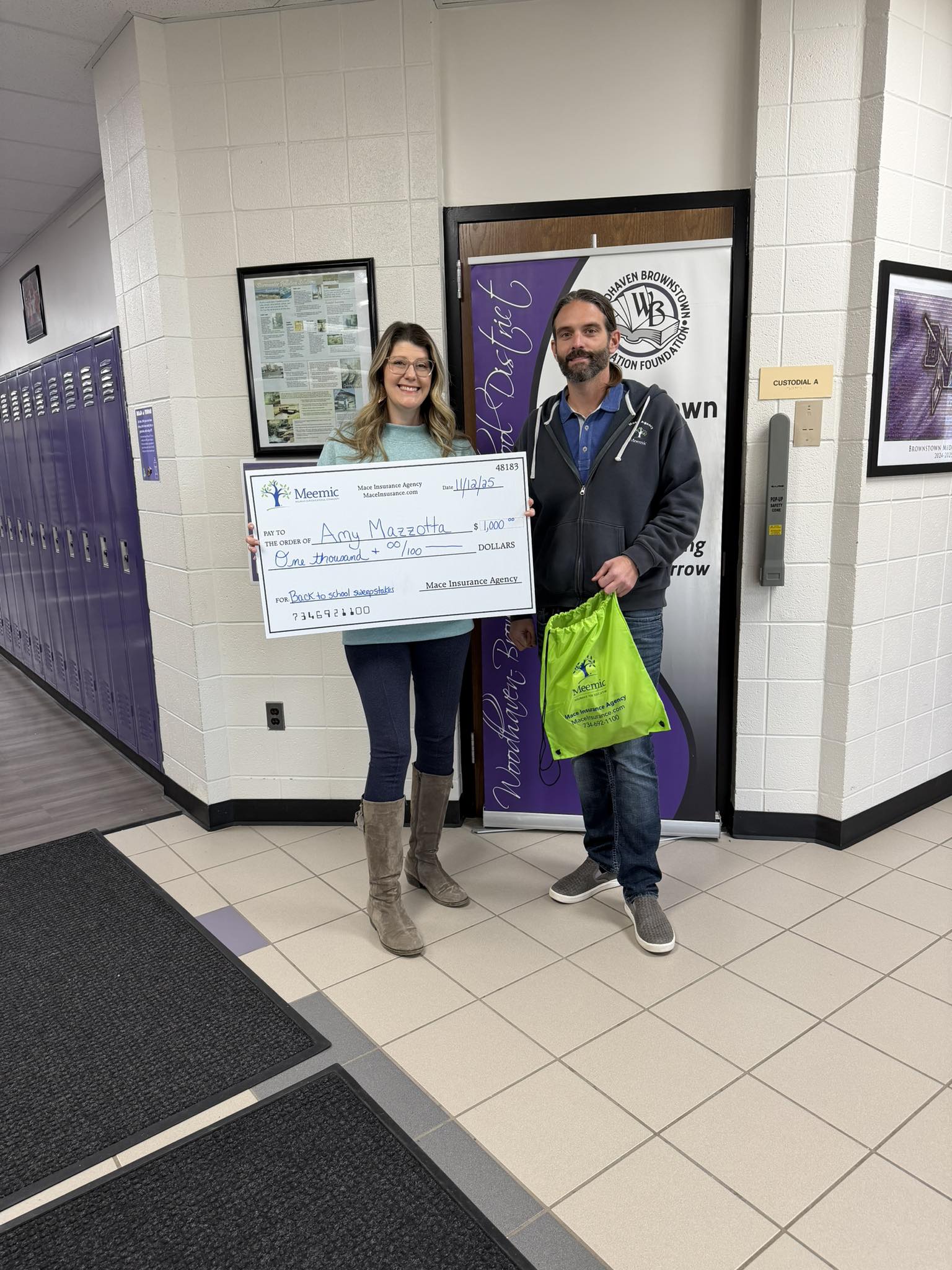 Mace - Congratulations to Ms. Mazzotta of Woodhaven Middle School, who ...