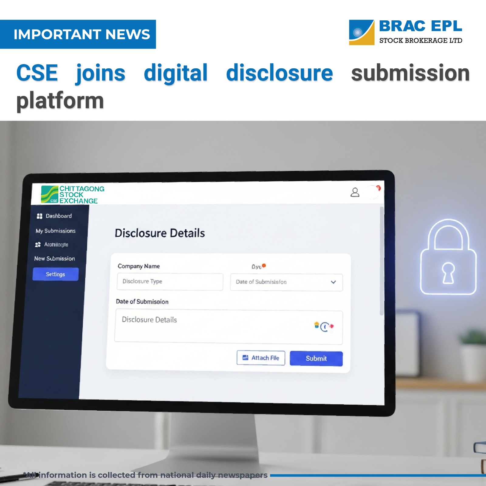 BRAC - Important News (November 27, 2025) The Dhaka Stock Exchange (DSE ...