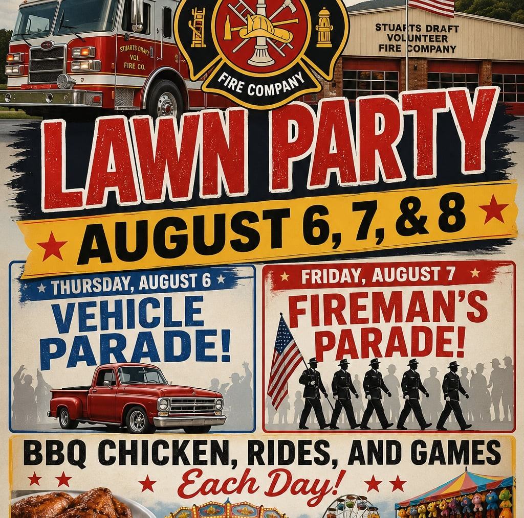 The annual lawn... - Stuarts Draft Volunteer Fire Company | Facebook