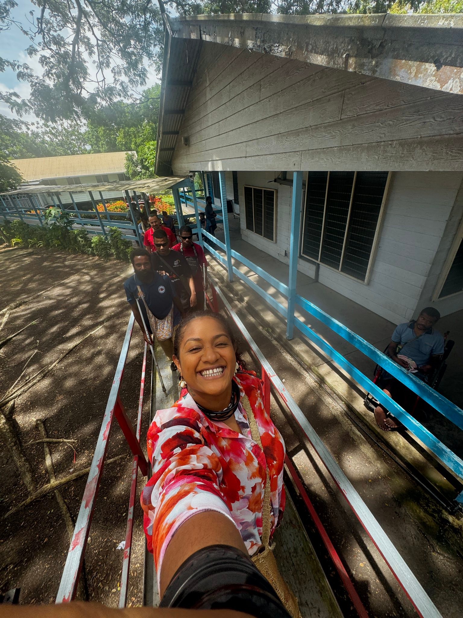 Mereani - I made some really cool friends today. We spoke about life ...