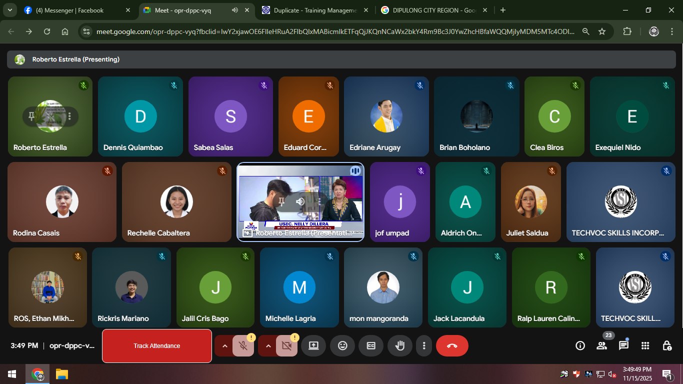 Techvoc - DATA ANALYTICS LEVEL III - BATCH 2 of 2025 RQM127-2025-TWSP ...