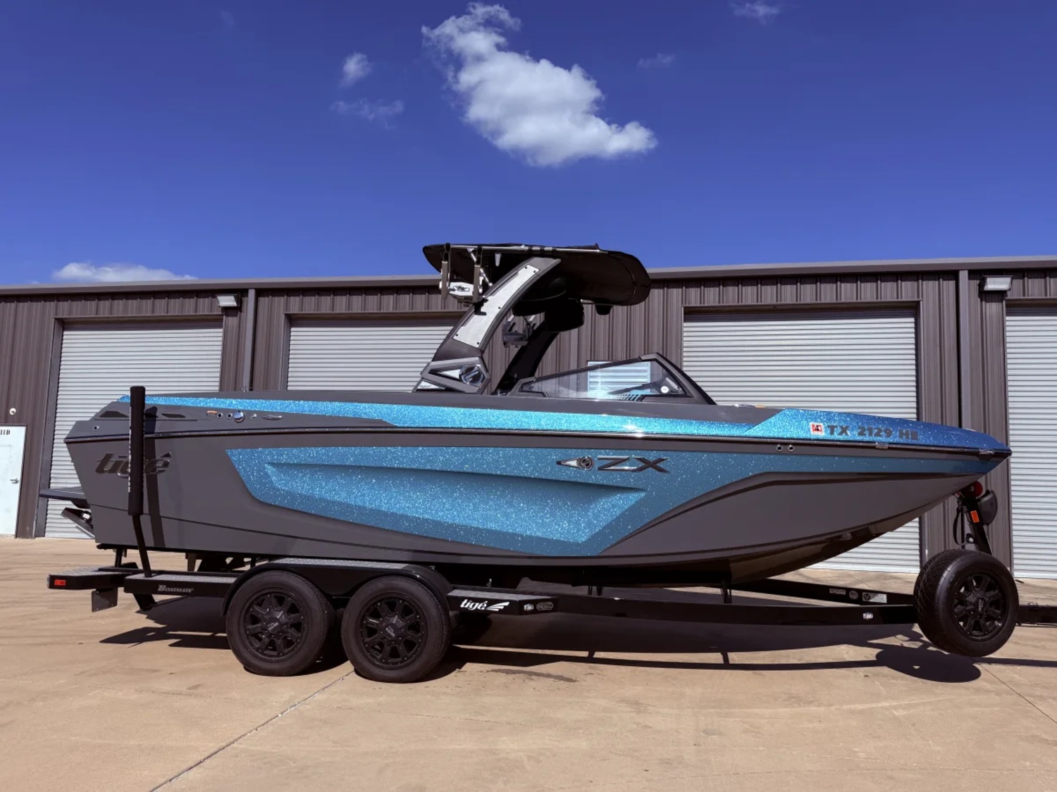 Clean. Loaded. Ready for the water. This 2020 Tigé 23ZX is about
