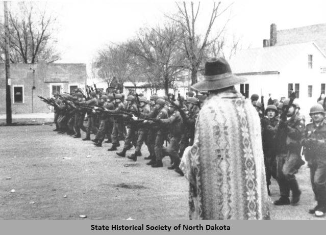 Zip to Zap riot in Zap, North Dakota, on May 10, 1969