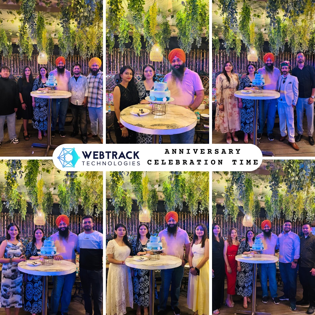 Webtrack - 9 incredible years of Webtrack Technologies! 💙 What started ...