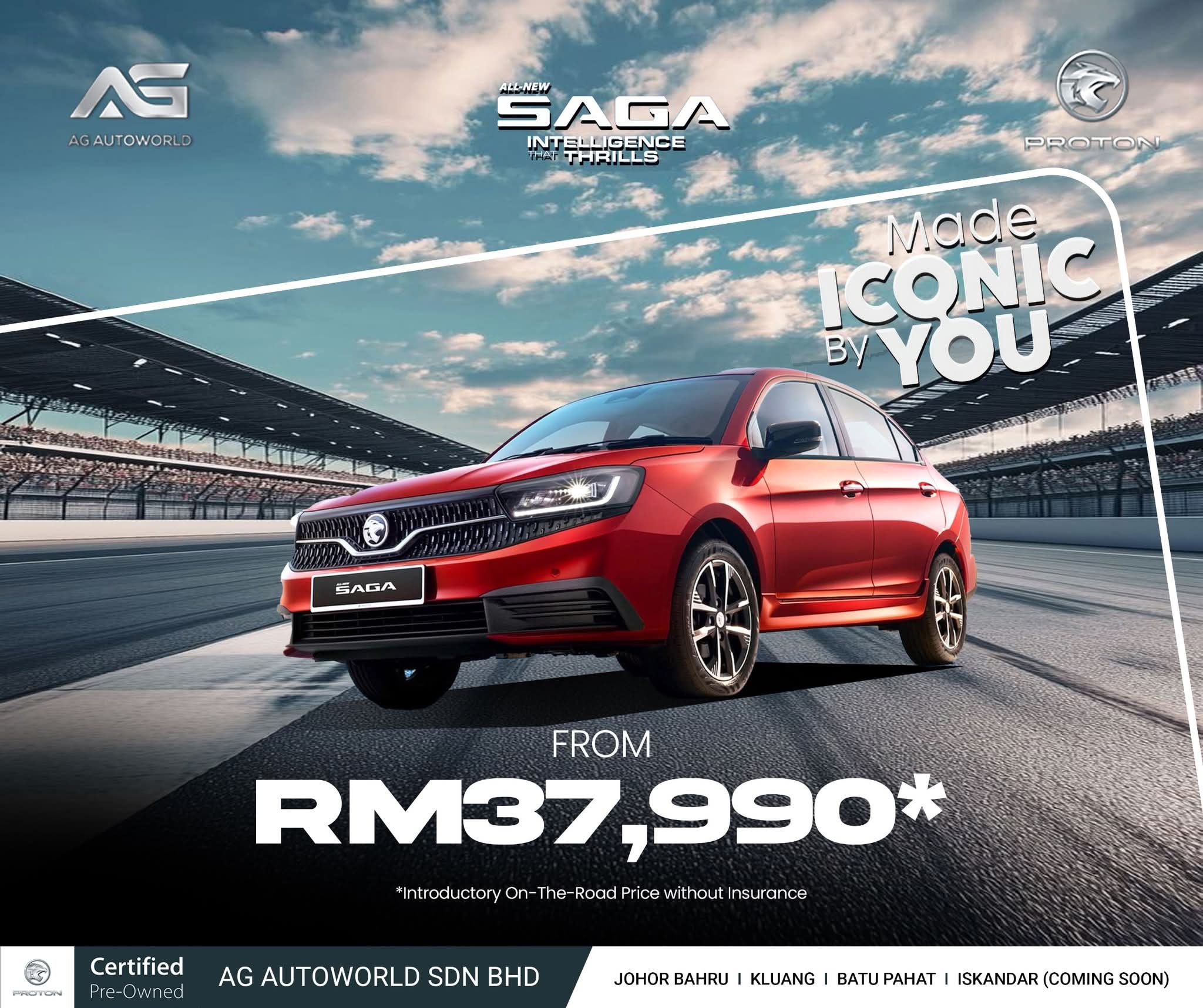 Proton - 💥 ICONIC starts with YOU — introducing the All-New Proton Saga ...