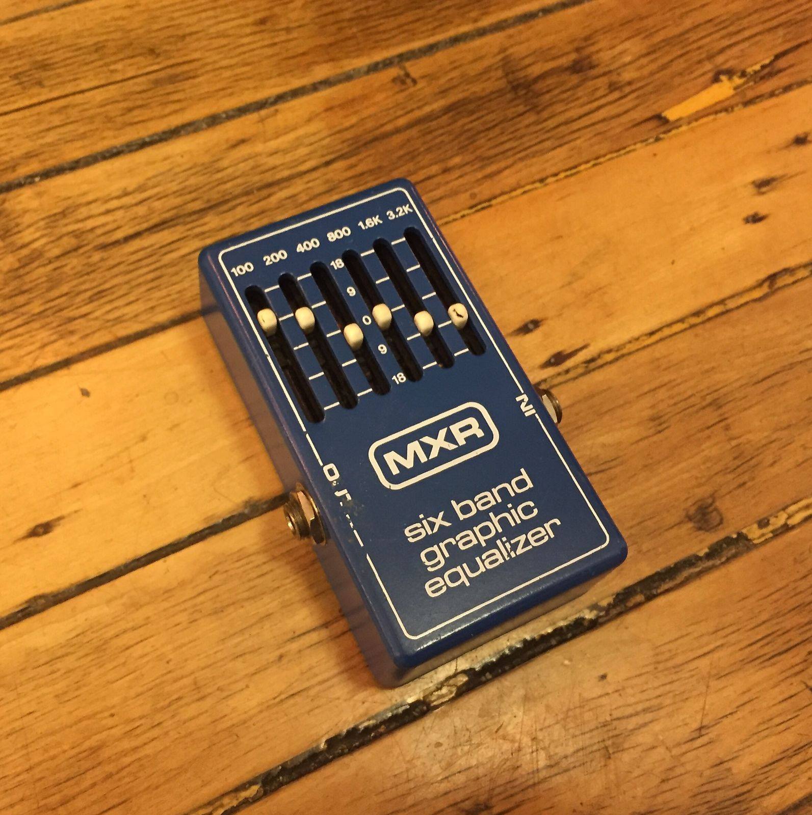 MXR M109S Six Band EQ pedal in excellent condition. Six-band