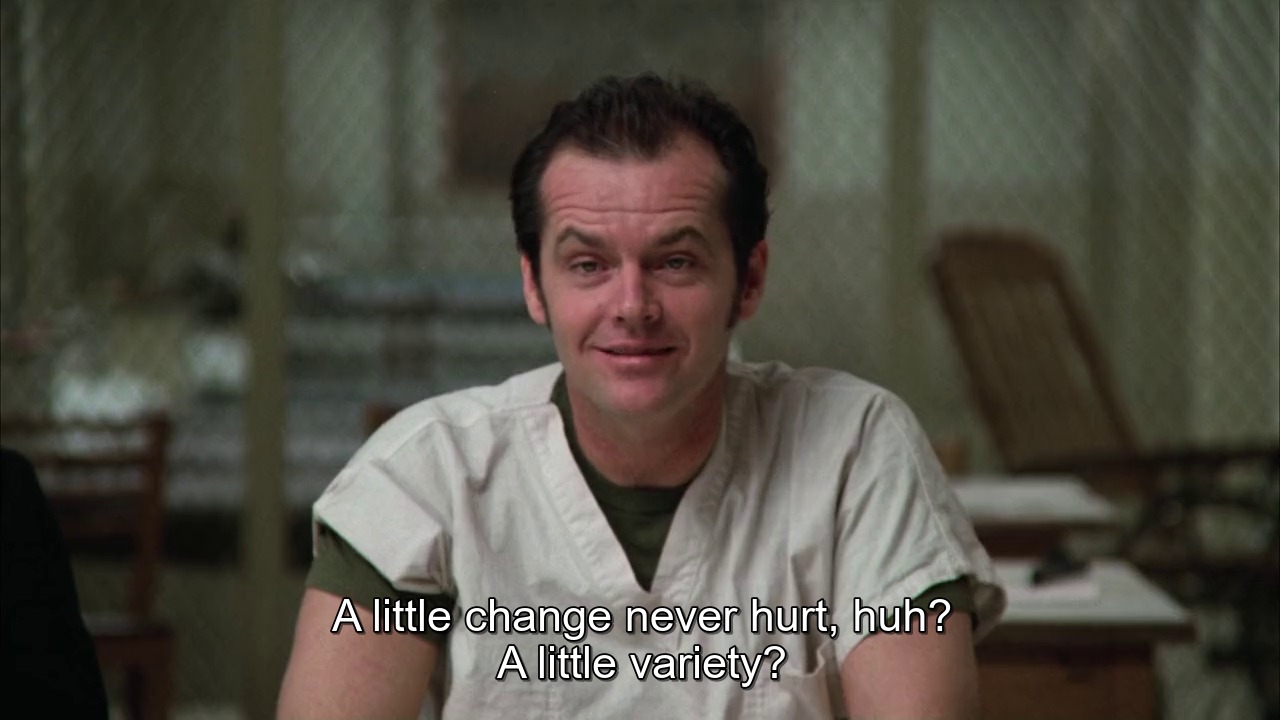Le - One Flew Over the Cuckoo's Nest (1975) Director: Milos Forman ...