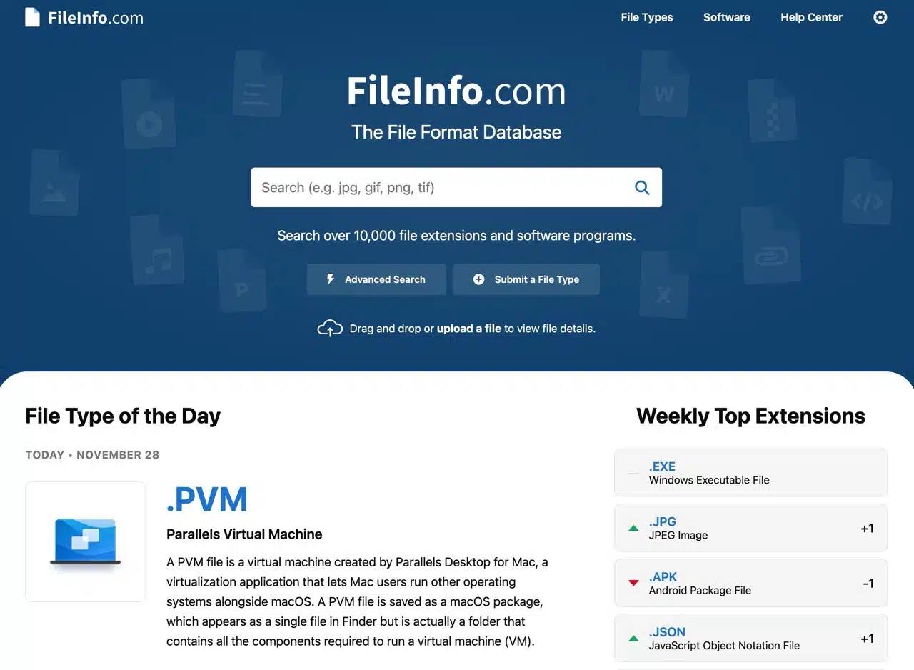 免費資源網 - FileInfo.com 是一個完整的檔案格式資料庫，一共收錄超過 10,000 種副檔名和軟體，輸入副檔名就可以顯示搜尋到的 ...