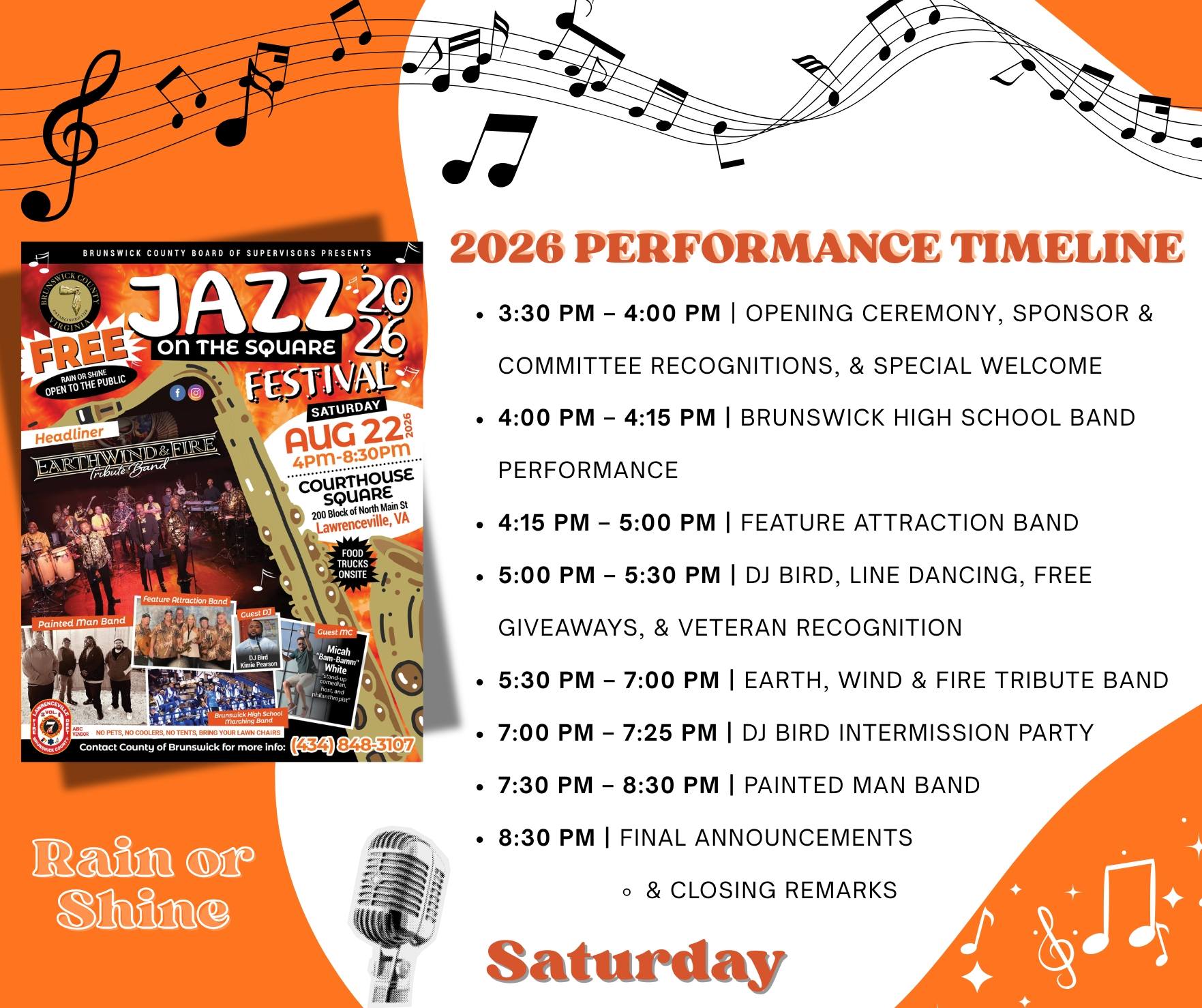 Jazz on the Square | Lawrenceville VA