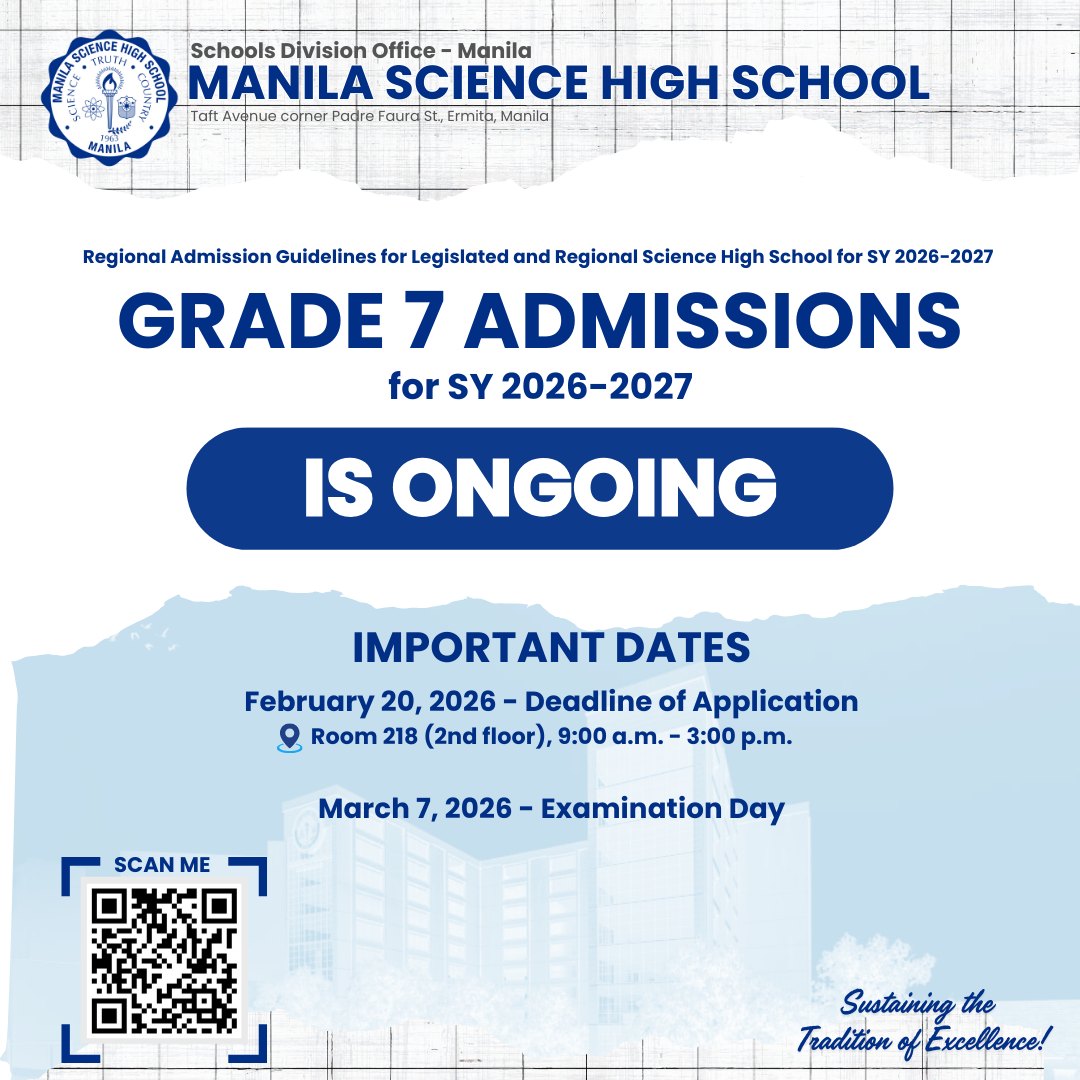 Manila Science High School... - Manila Science High School