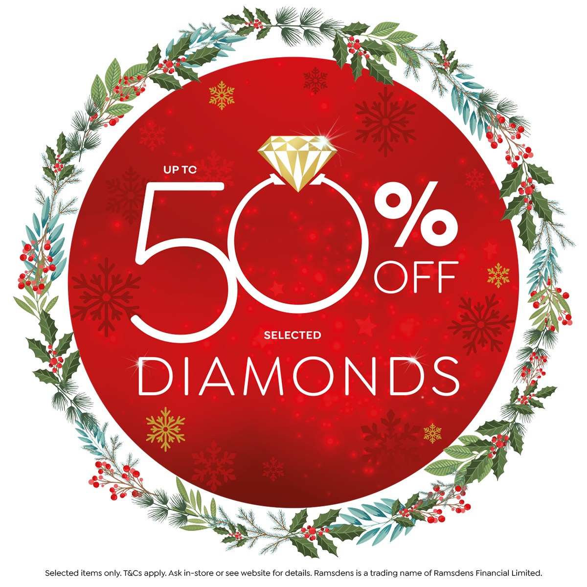 M Parkway - Treat a loved one this festive season. RAMSDENS diamond ...