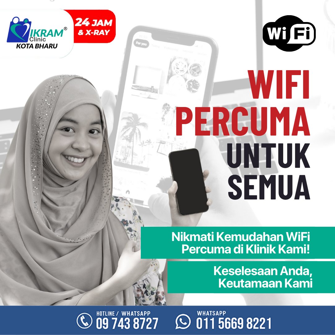 Klinik - 📶 WIFI PERCUMA UNTUK SEMUA! Nikmati Kemudahan WiFi Percuma di ...