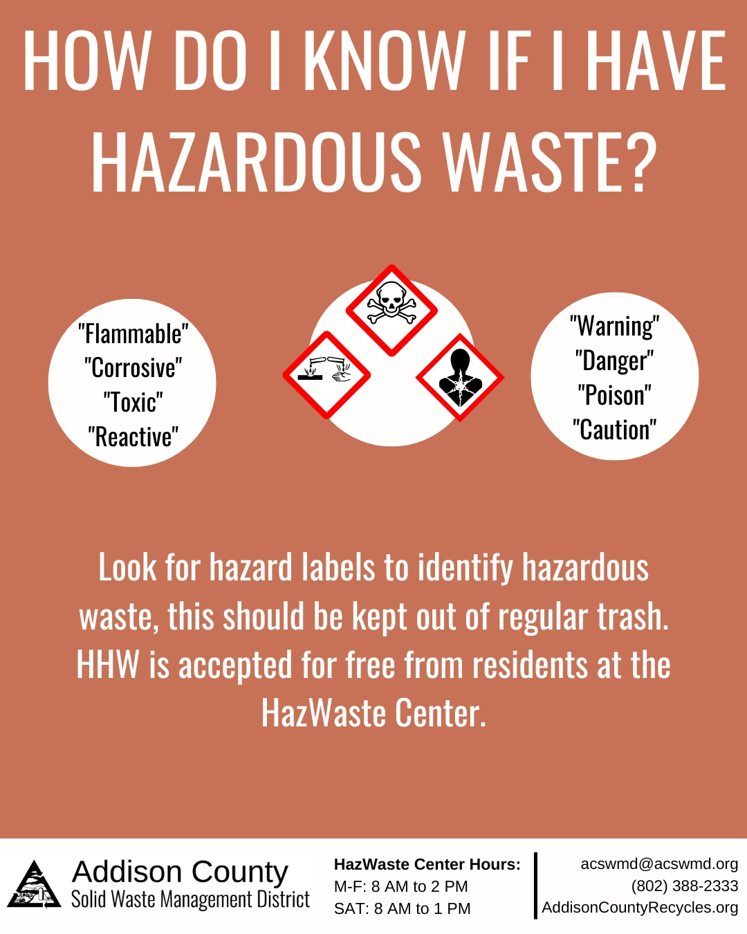 The... - Addison County Solid Waste Management District | Facebook