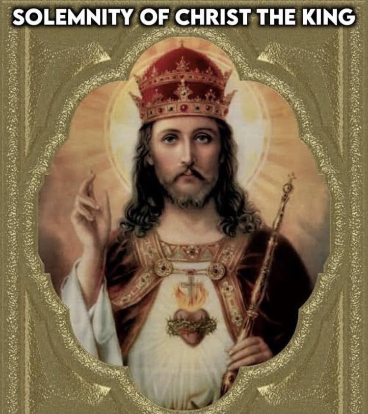 Traditional - Today's Gospel(November 23, 2025) ⚪️THE SOLEMNITY OF THE ...