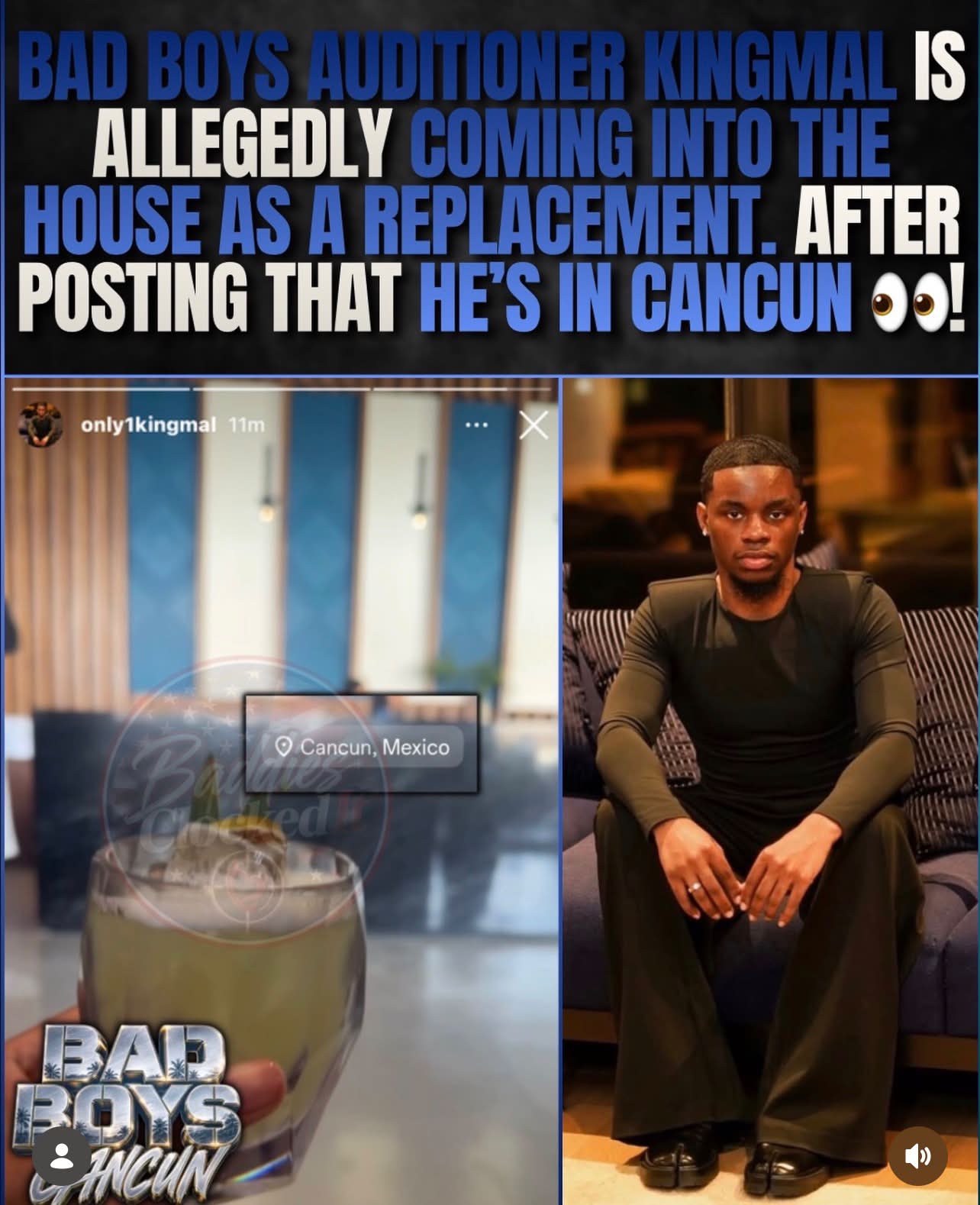 Rumor has it he's replacing Island Boi. Which one we wanna see