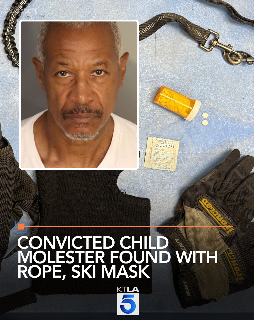 KTLA - A man who is on parole for molesting a child was arrested during ...