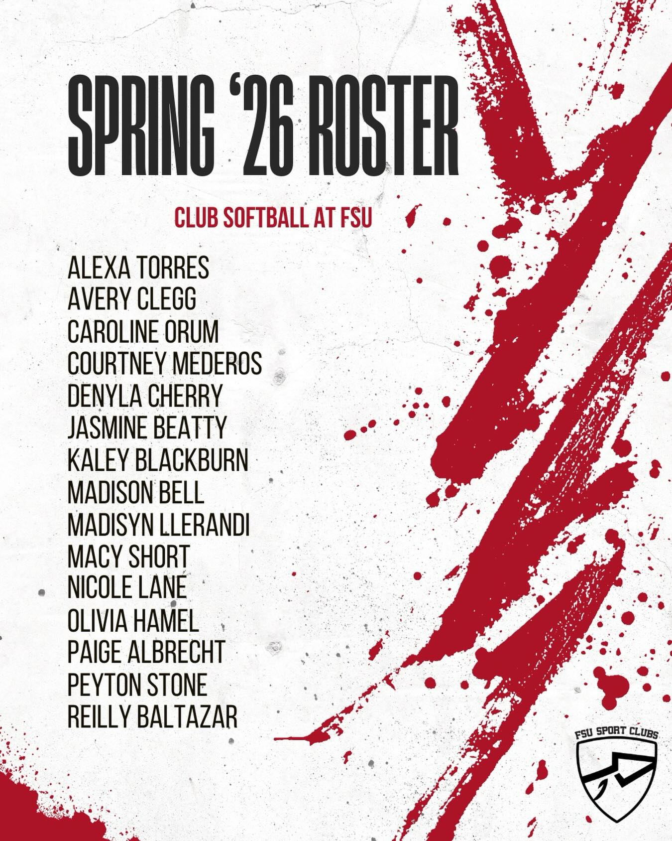 Florida - Locked in for Spring 2026 🔒 Our Spring 2026 roster is set ...