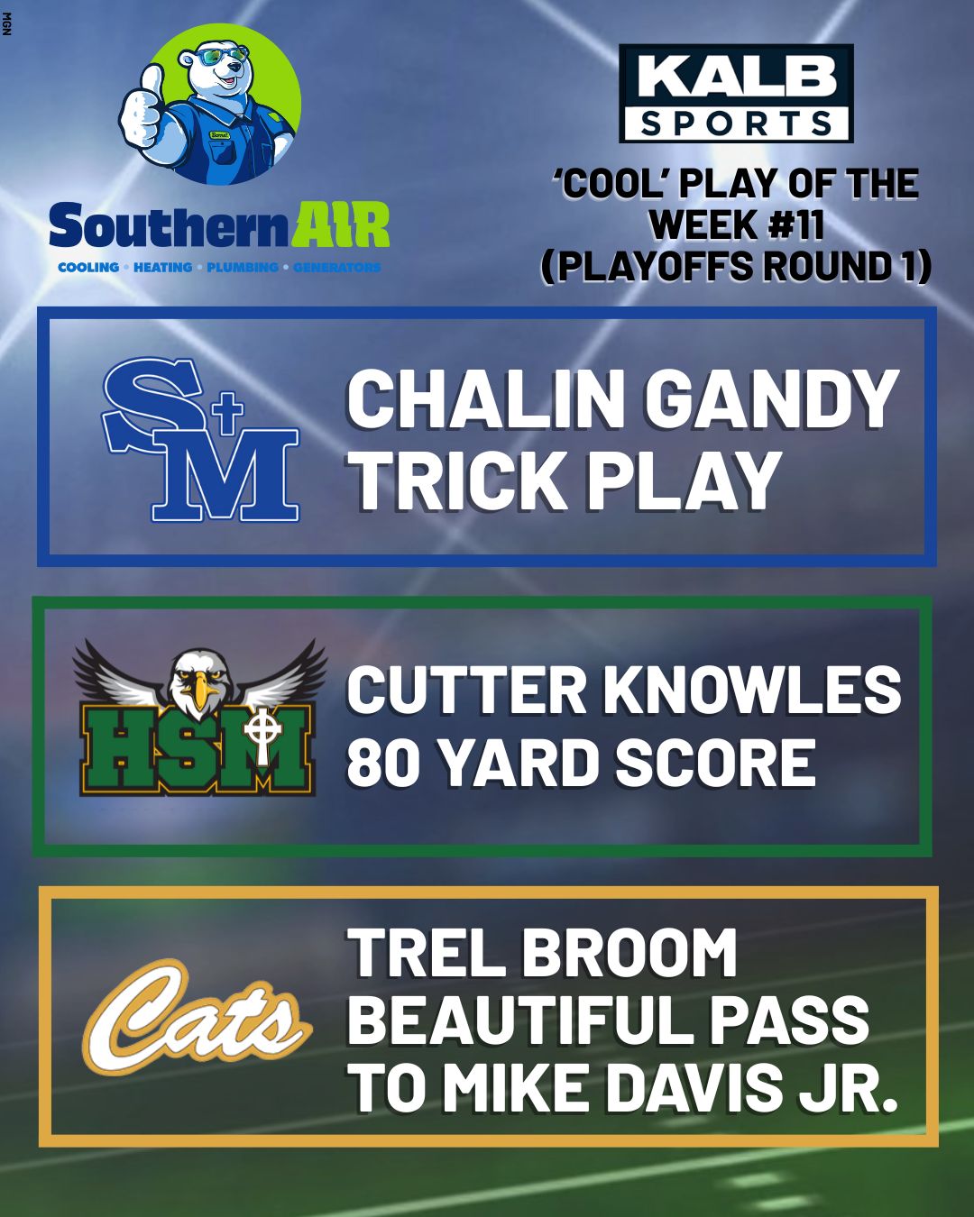 St. Mary's, Menard or... - KALB Channel 5 Sports | Facebook
