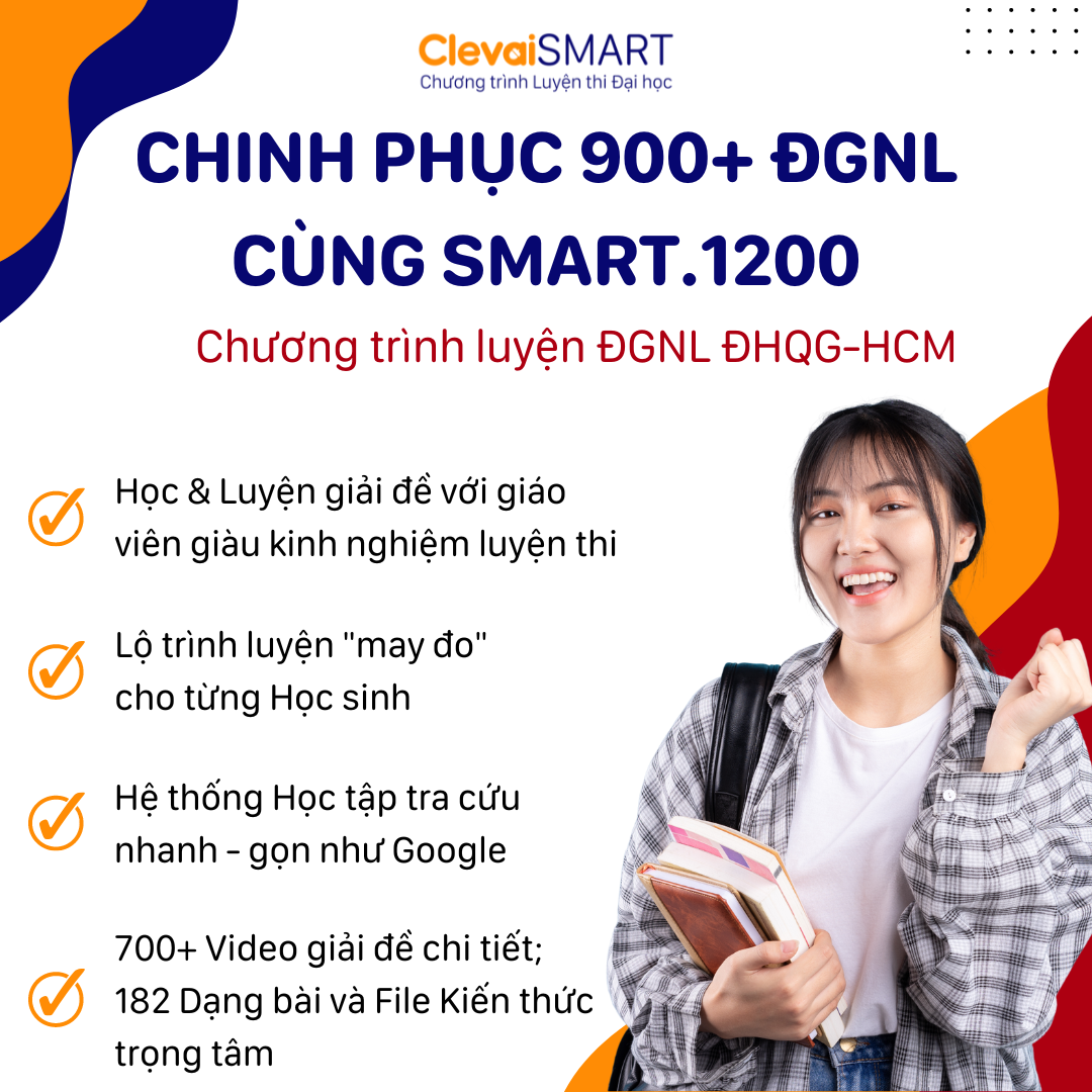 Clevai SMART - Chương trình Luyện thi Đại học | Ho Chi Minh City