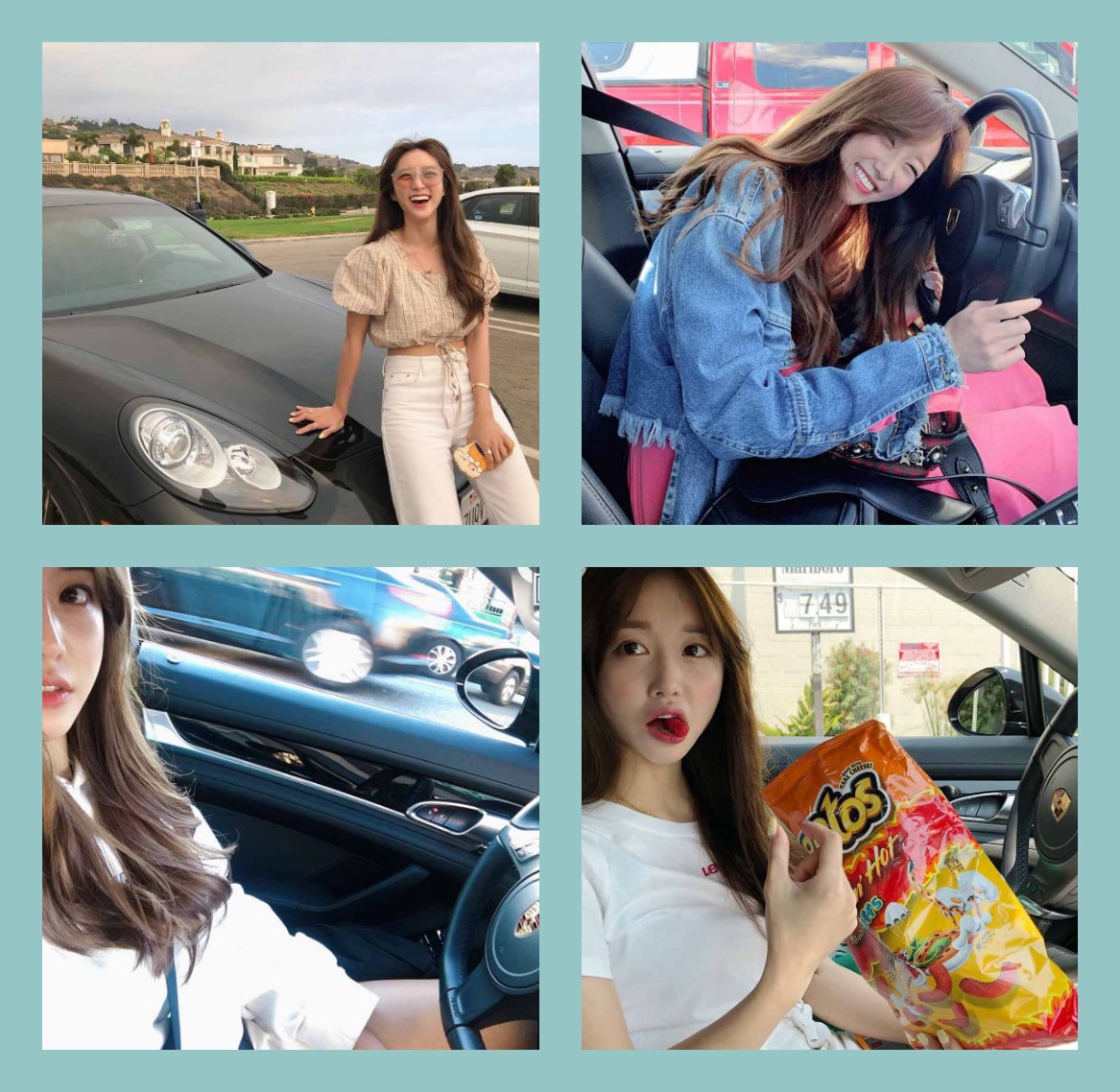 聊聊韓國 Kstory - 車子開保時捷的換乘戀愛李可可Coco .jpg 網友：Young & Rich &... | Facebook